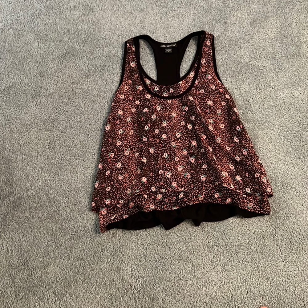 Flower pattern Tank top